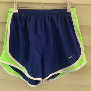 Like new blue Nike running shorts